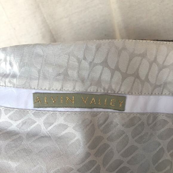 Alvin Valley Thirty-six Brocade Cigarette Pants - Picture 5 of 6